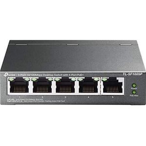 SWITCH - HUB ETHERNET  TP-Link Switch PoE (TL-SF1005P V2) 5 ports 10/100M