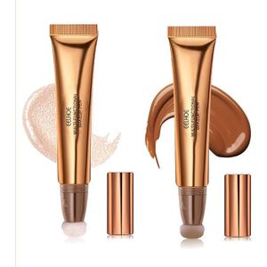 CORRECTEUR TEINT Enlumineur Et Illuminateur - Contouring Stick Highlighter Maquillage Set Dawris Bronzer Liquide Hiligter Femme