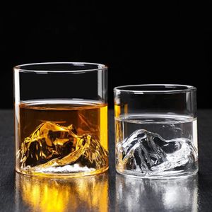 Verre à cocktail Lot De 2 Verres À Whisky Japonais En Verre Fuji Po