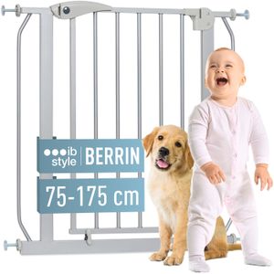 BARRIÈRE DE SÉCURITÉ  Barrière de sécurité IB STYLE BERRIN 130-140 cm Ar