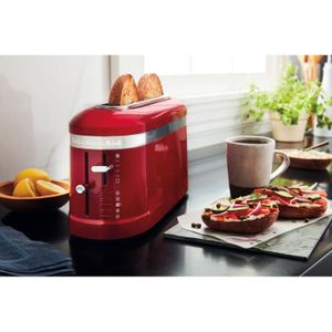 Kenwood Tcx751rd Grille Pain Kmix 2 Fentes 900 W Rouge Achat Vente Grille Pain Toaster Cdiscount