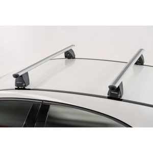 Bars DE Toit pour Voiture Barre DE 130CM pour Voitures avec Fixation DIRECTE AU Toit sans Main Courante Support DE Toit Acier Noir APPROUV/É 68.006 Compatible avec Mercedes Classe B 5p 2013