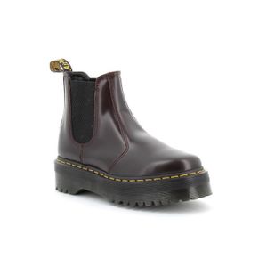 BOTTINE Chelsea Boots Plateformes 2976 Bordeaux - Dr. Mart