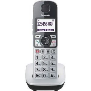 Téléphone fixe Téléphone senior PANASONIC KX-TGQ500GS avec touche