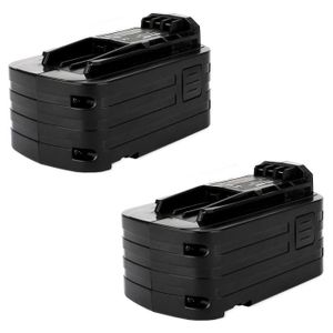 2 X DOSCTT Batterie Remplacement pour Bosch 18V 4.0 Ah Li-Ion BAT609 BAT621 BAT609G BAT610G BAT618G BAT618 BAT619 BAT619G BAT620 1600A002U5