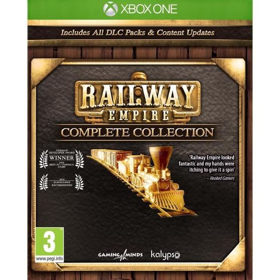 Jeu Railway Empire Complete Collection Neuf Sous Blister - Xbox One / Series X