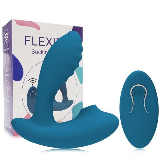 Vibromasseur Succion Avec T l commande Pour Femme Gode Pour Point G 