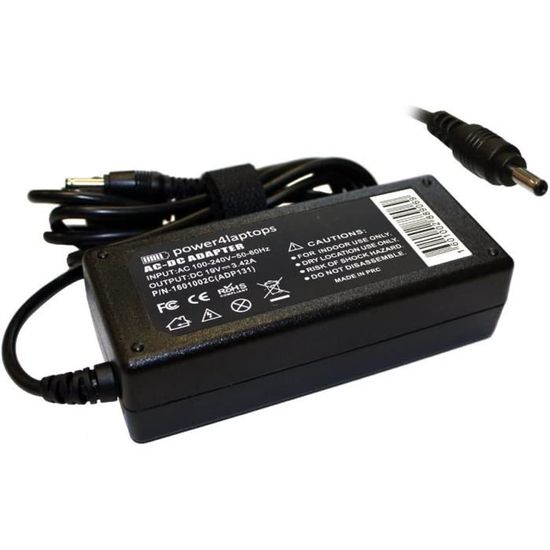 Chargeur Secteur Pour Portable ACER TRAVELMATE 4201 - Adaptateur Visiodirect, Neuf, Garantie 1 An