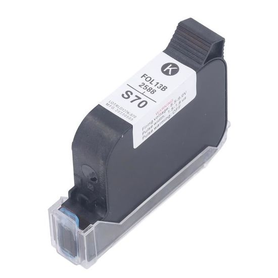 Cartouche D'encre De Remplacement Pour Imprimante Portable Jet D'encre Modèle 2580 - Séchage Rapide - Neuf