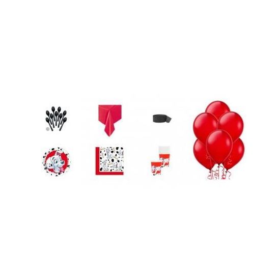 Kit Anniversaire 101 Dalmatiens 8 Pers Cdiscount Maison