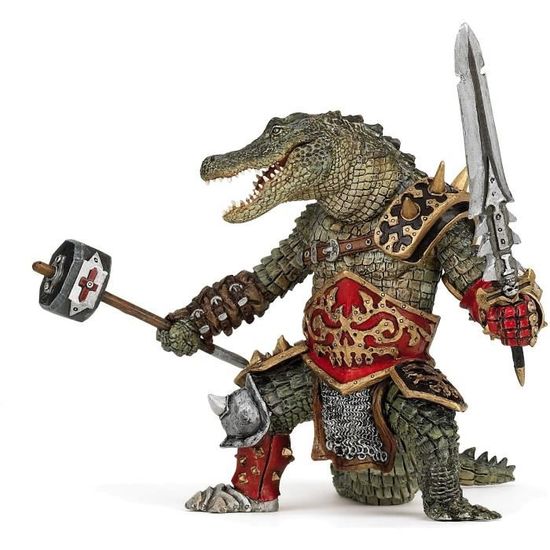 Figurine Mutant crocodile - PAPO - LE MONDE FANTASTIQUE - Pour Enfant