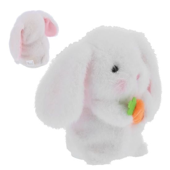 Perroquet Parleur En Peluche – Jouet Mimique Interactif Qui Répète & Secoue La Tête – Cadeau Fun Enfants +4 Ans (Rouge)