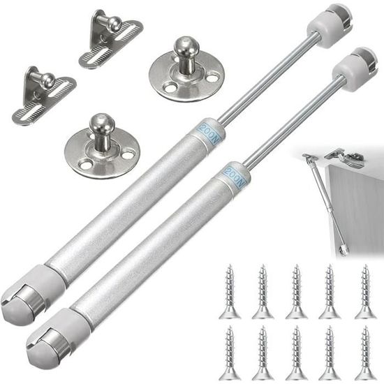 Vérin à Gaz 2 PCS Verin Meuble Cuisine Hydraulique Bras de Support — free download