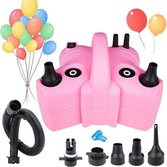 Pompe à Ballons électrique 600W – Double Buse, Arrêt Automatique – Parfaite Pour Fêtes, Mariages, Anniversaires - 8