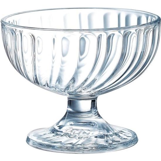 Dajar LUMINARCMalediven 6 Coupes à Glace 300 Ml Verre