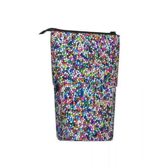 YBGHDAA Trousse à Crayons Triangulaire Avec Inscription En Anglais