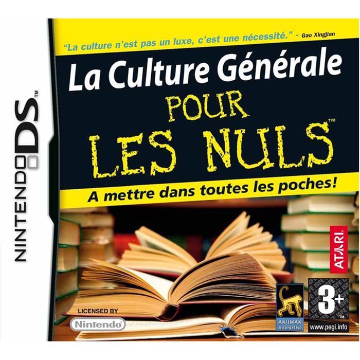La Culture Générale Pour Les Nuls Nintendo Ds - vue 2