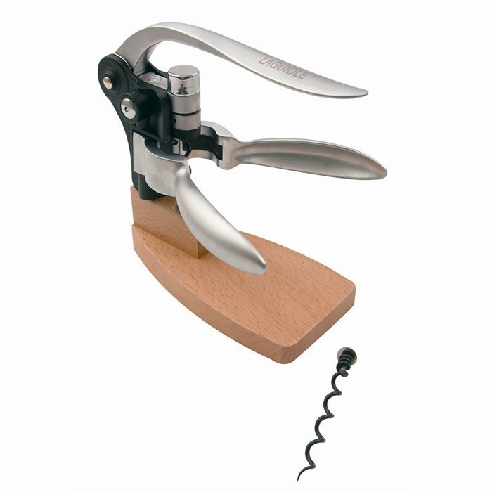 LAGUIOLE Tire-bouchon socle bois LA CROUX