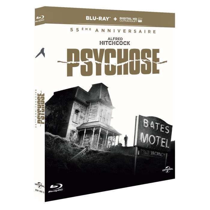 Blu Ray Uv Psychose Anniversaire 55 Ans En Blu Ray Film Pas Cher Cdiscount