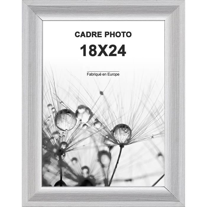 Cadre Photo En Argent Massif 925 - Modèle Crocodile - 18x24 Cm - Argenteria MB