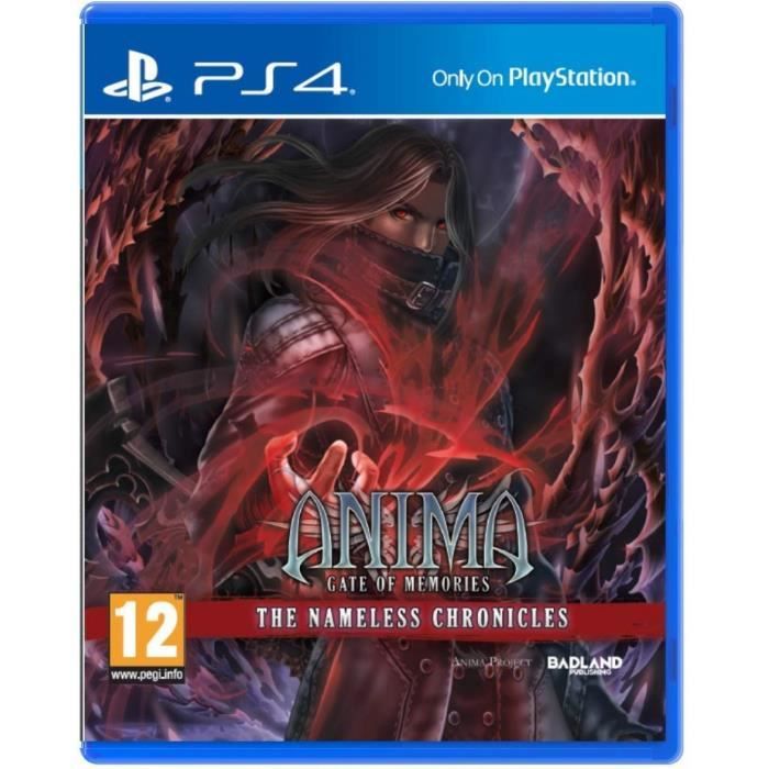 Just For Games Anima Gate Of Memories : The Nameless Chronicles Jeu PS4
