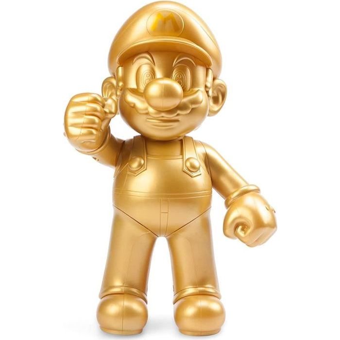 Figurine Mario Bros Gold Or 12 cm