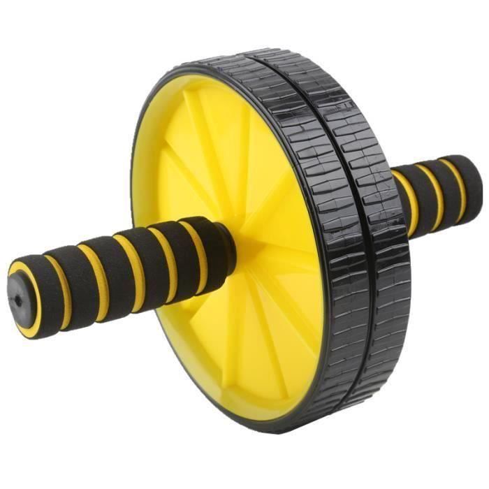 a Deux Roues Rouleaux de la Presse Abdominale Équipement D\'Exercice pour la Gymnastique une la Maison Body Building Fitness avec