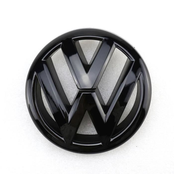 Logo Noir Brillant Emblème Insigne Pour VW GOLF VI 6 MK6 Calandre Coffre Avant Arrière
