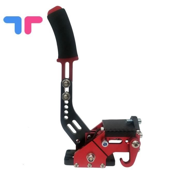 Pièces Auto,Système de frein à main 14bit Hall capteur USB SIM pour jeux de course T300 G29-g27-g25 PC - Type Handbrake red 2