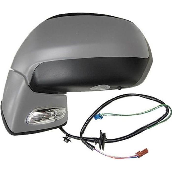 Rétroviseur extérieur gauche électrique CITROËN C4 PICASSO I, 2006-2013, dégivrant, feu clignotant.
