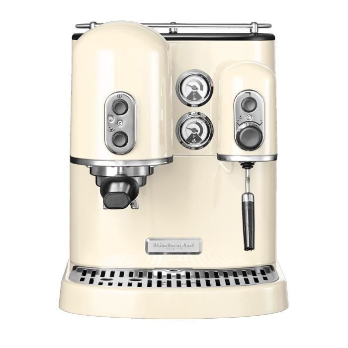 KITCHENAID - Machine à expresso Crème 5KES2102EAC