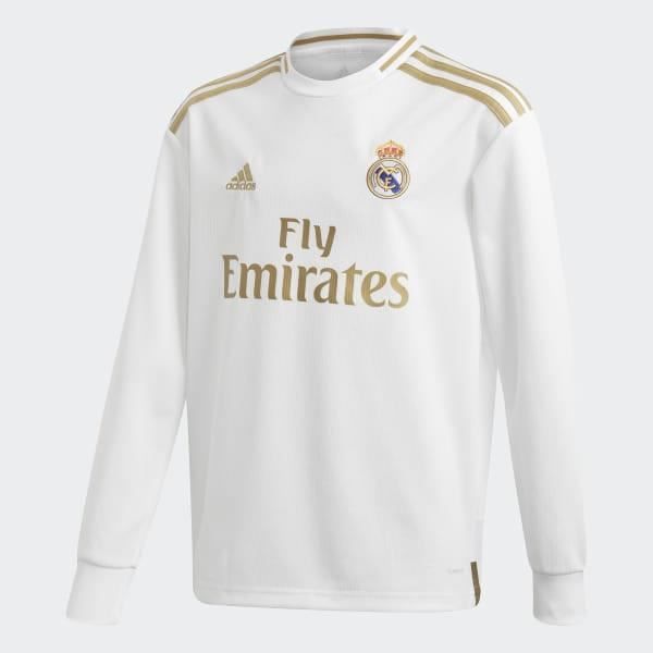 Maillot domicile manches longues junior Real Madrid 2019/20