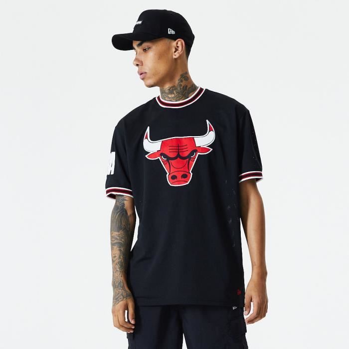 NEW ERA, Nba oversized applique tee chibul, Blk