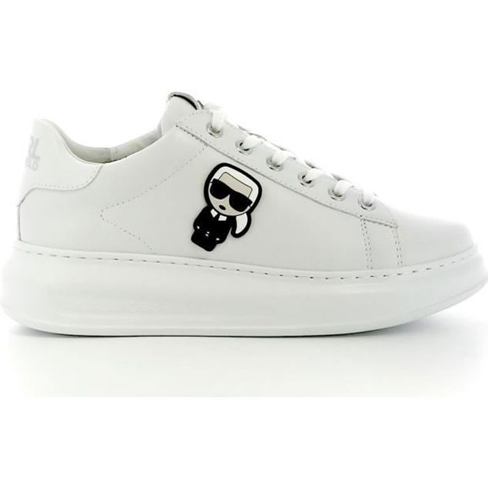 Basket homme KARL LAGERFELD KARL ICONIC - pointurehomme : 41 - coloris : Blanc