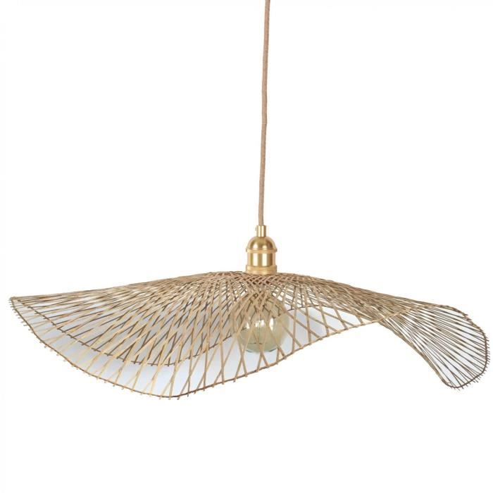 Abat-Jour seul Libellule Bambou Ø100cm