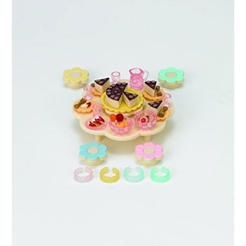 SYLVANIAN FAMILIES- Nursery Party Set Gouter Enfants Crèche, 5104, Multicolore, Norme 5104