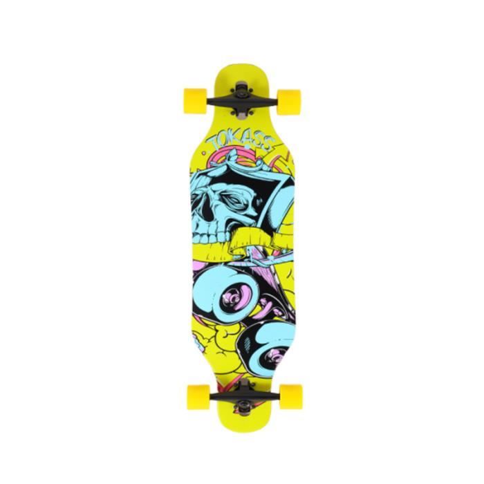 Planche de skateboard complète professionnelle Longboard Street Dancing Skateboard SKATEBOARD - SHORTBOARD - LONGBOARD - PACK