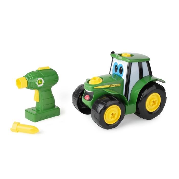 TOMY Tracteur Build-A-Johnny John Deere