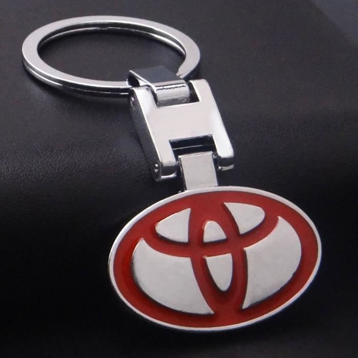KING-WOW® Porte clé Toyota en métal