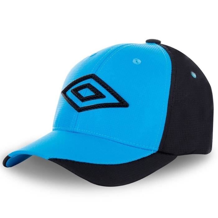 UMBRO Casquette Homme Microfibre CAPPLA05 Noir Bleu