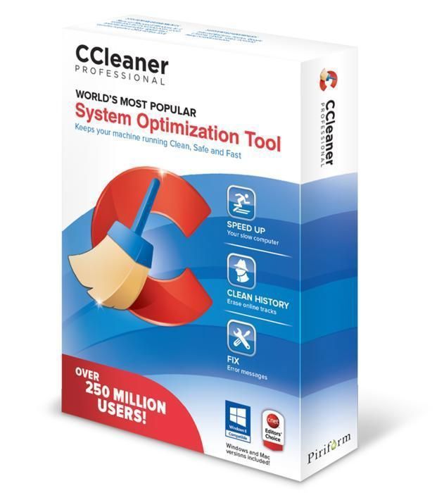 Logiciel Ccleaner Professional 2023 – CCleaner – Windows 64 – Licence 1 an – Optimisation PC – Envoi rapide