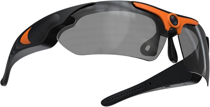 Lunettes De Soleil Avec Caméra HD 1080p - Objectifs Polarisés - Enregistrement Vidéo Et Photo - Pour Sport, Conduite