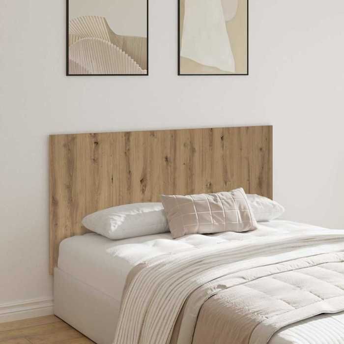 vidaXL Tête de lit chêne artisanal 160x15x80 cm bois dingénierie 856827