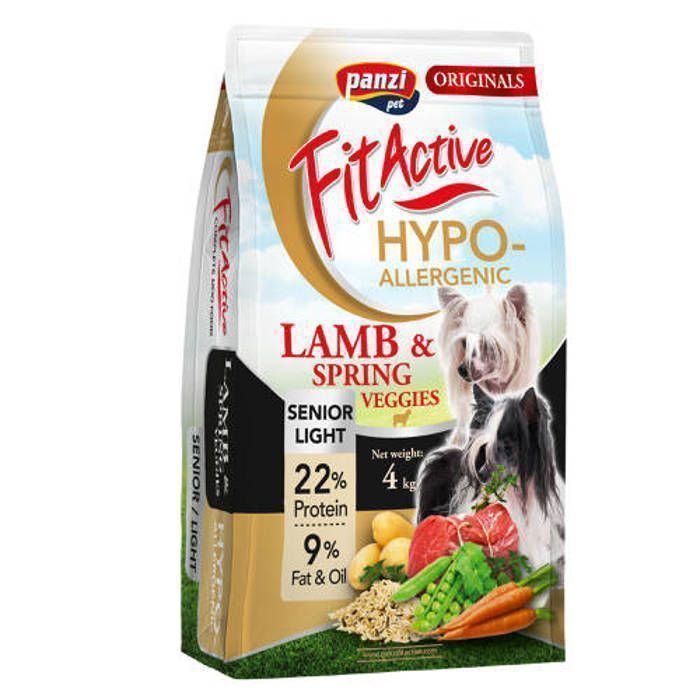 Meilleurs prix pour Fit Active Senior - Croquettes hypoallergéniques pour chiens âgés ou en surpoids - Pour toutes les petites races de chiens - 15kg