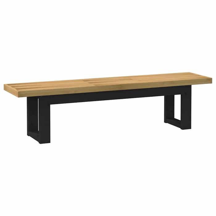 Banc/Banquette - intérieur - Banc à manger NOAIN pieds en forme de U 180x40x45 cm massif pin MVS03963