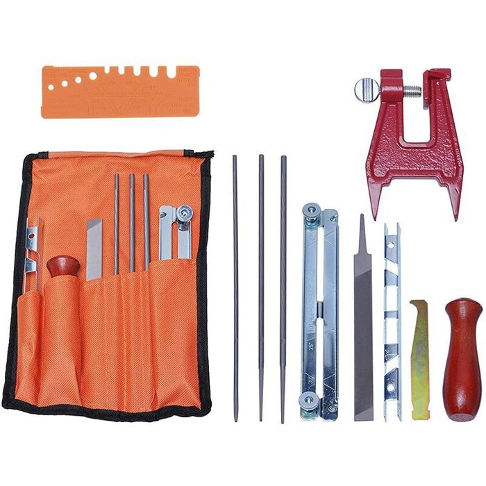 Kit De 3 Limes à Chaîne De Tronçonneuse 5,2 Mm - Affûtage Facile Et Durable Pour Vos Travaux De Bois - 2