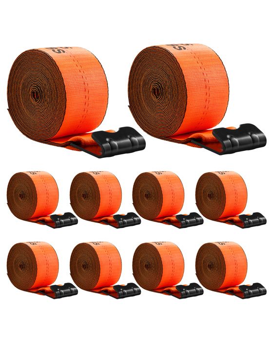 Sangle De Treuil SeaSense 24 Pieds (7,3m) Avec Crochet - Capacité 2400 Livres (1088 Kg), En Zinc