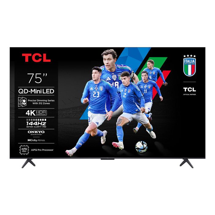 Smart TV - TCL - Q6C - 75 pouces - 4K Ultra HD - QD-Mini LED - Dolby Atmos