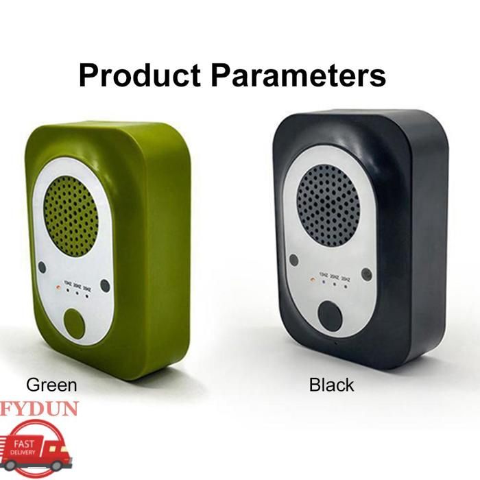 Comparer les prix de FYDUN Dispositif anti-aboiement pour chiens Dispositif anti-aboiement Contrôle ultrasonique des aboiements animalerie hygiene Vert