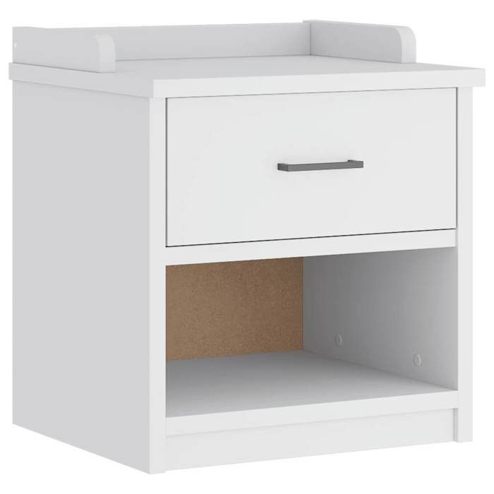 Blanc Banc coffre - Banc de couloir SANDNES blanc 45x40x50 cm bois de pin massif m5815